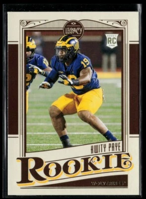 2021 Panini Legacy #181 Kwity Paye RC - Image 1 of 2