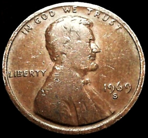 1969-S Lincoln Memorial Cent BN (Die Adjustment)