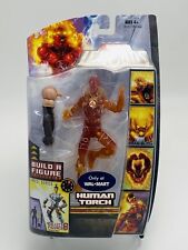 Marvel Legends HUMAN TORCH 6" ARES BAF Series w Left Arm 2008 Walmart Exclusive