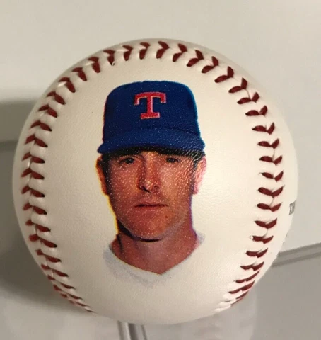 Nolan Ryan FotoBall 1992 Texas Rangers Collectible Cover