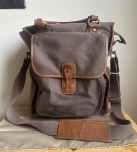 GHURKA No.3 REGISTERED Canvas Bag, The Overlander Vintage Tote Travel Carrier - Picture 1 of 10