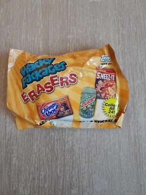 2011 Topps Wacky Packages Erasers Factory Sealed Pack - Image 1 of 2