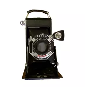 Macchina fotografica pieghevole vintage Kodak Six-16 Art Deco (non testata) fotografia fisarmonica - Foto 1 di 5