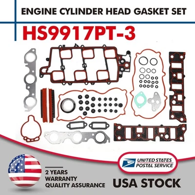 Juegos de juntas de culata para Buick LeSabre 1997-2005 sedán personalizado 4 puertas 3,8 L Foto 1 de 4