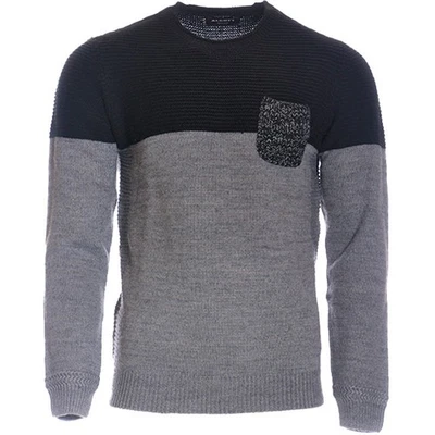 Suéter De Punto De Cuello Redondo Para Hombre, Cárdigan, Sudadera, Top S-2X - Imagen 1 de 4