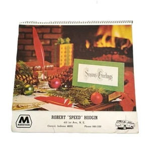 Vintage 1983 Marathon Oil Calendar, Retro Gas Station Promo - Picture 1 of 4