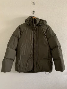 Jenni Kayne Down Puffer Jacket Coat Sage Green Women’s Size Small - Picture 1 of 15