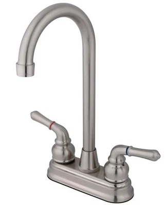 Kingston Brass Magellan Two-Handle 2-Hole Deck Mount Bar Faucet KB498 - Image 1 of 4