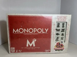 Monopoly 80th Anniversary Edition Board Game New/Sealed - Picture 1 of 6