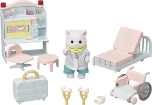 Sylvanian Families H-17 Doctor Office Friendly Hospital Set Calico Critters NEW - Picture 1 of 9