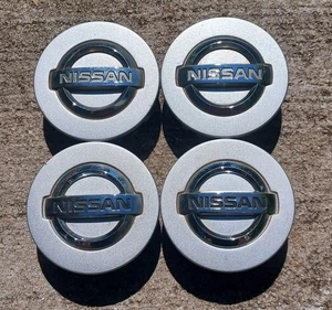 Nissan Frontier Xterra Pathfinder center cap set of 4, 2002-2016 p/n 40342 EA210 - Picture 1 of 3