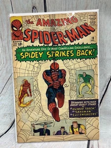 The Amazing Spider-Man #19 Marvel Comics 1964 Antorcha Humana Sandman 1st Mac Gargan - Imagen 1 de 8