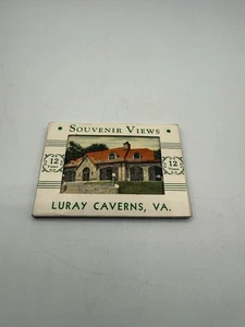 De colección Luray Caverns Luray VA 12 recuerdo pequeño lino vistas recuerdo correo - Imagen 1 de 3
