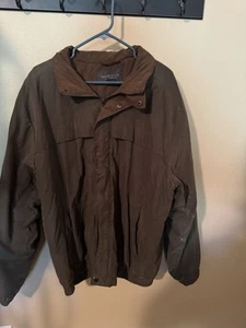 Van Heusen Down Zip Up Coat, 2XL, Green, Puff Coat - Picture 1 of 2