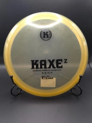 Kastaplast Kaxe Z K1 Line Yellow 174g Midrange Driver Disc Golf New - Image 1 of 2