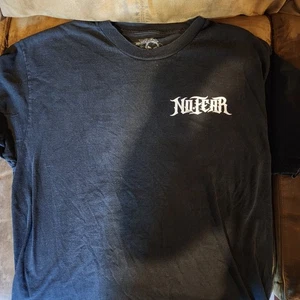 Y2K No Fear Camicia Uomo Grande Dominazione Mondiale Grafica Tatuaggio Pattinatore 2000 - Foto 1 di 2