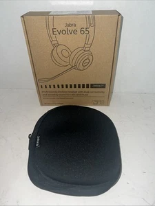 Jabra, Evolve 65, MS - Bluetooth Wireless Headset w/ Mic - Afbeelding 1 van 3