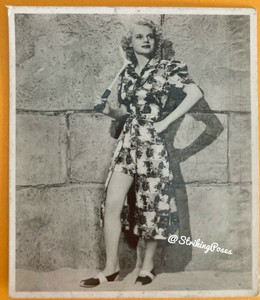 MARIE WILSON cigarette card 1930s State Express Ardath 11 film star starlet 