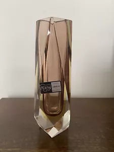 Sommerso Poli vase flower vase Seguso Vetri Murano vase design glass Vintage - Picture 1 of 7