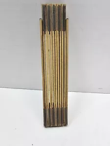 Vintage Wooden Folding Extension Ruler - Picture 1 of 4