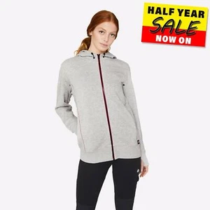 Dickies Perfomance Damen Hoodie mit durchgehendem Reißverschluss grau - Bild 1 von 4