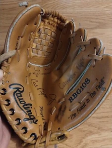 Rawlings RBG155 10" RHT Cal Ripkin Jr. Youth Deep Well Pocket Baseball Glove - Picture 1 of 6