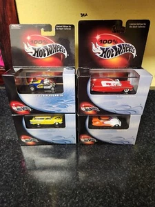 Hot Wheels 100% 2000 Limited Edition For The Adult. Set Of 4 - Foto 1 di 16