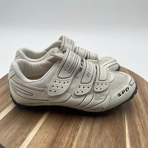 Shimano Women's WM50 SPD White Cycling Shoes Size 37 EU - Picture 1 of 8