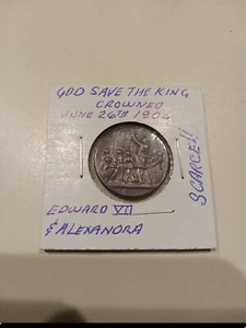 1909 June 26 th, Edward V11 & Alexandra,  GOD SAVE THE KING., Very Scarce. In... - Picture 1 of 4