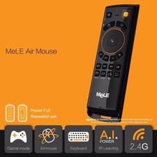 Mele Wireless Keyboard Fly Air Mouse Remote Control For PC Smart TV F10 Deluxe