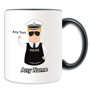 Personalisiertes Geschenk blondes Haar Polizisten Becher Geldbox Tasse PC Super Supt SP CS - Bild 1 von 21