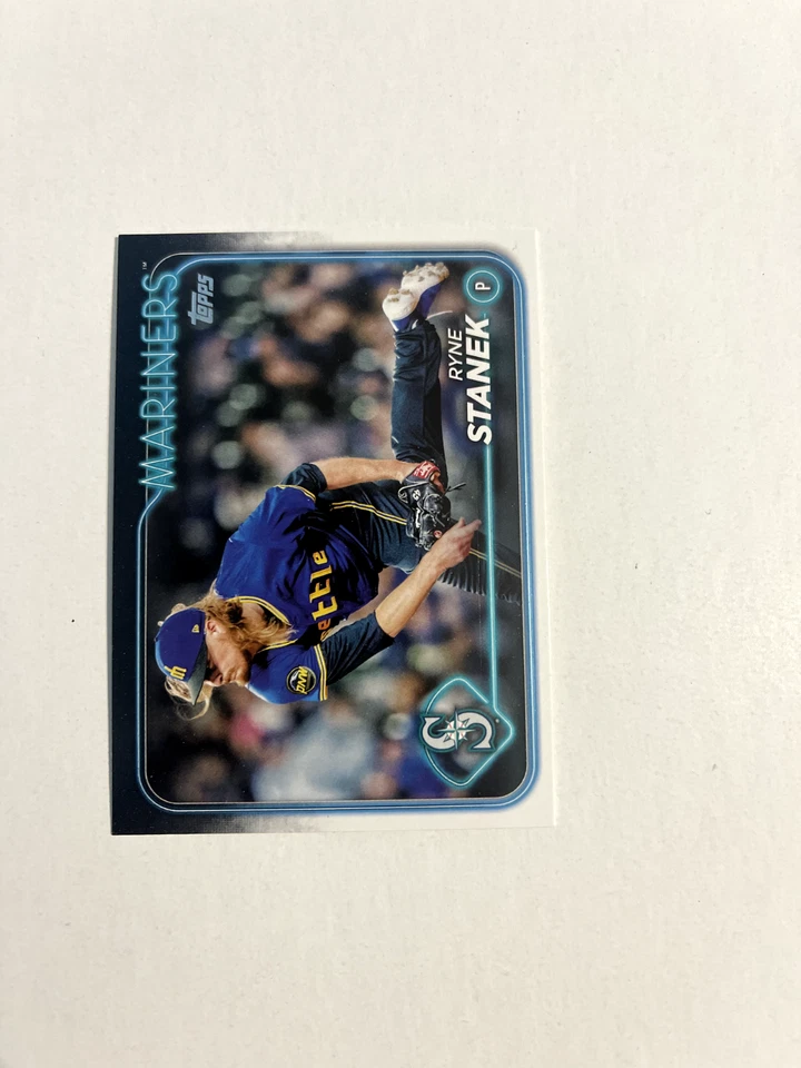 Topps 2024 Baseball Ryne Stanek Seattle Mariners Pitcher #US121 - 1 Card - Image 1 of 1