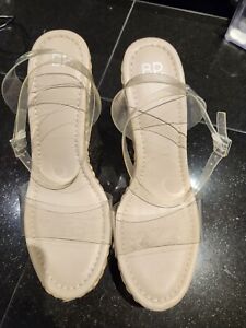 BP Ginny Espadrille Ankle Strap Wedge Sandal Size 9M NWOT