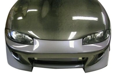 KBD Body Kits Urethane Blits Front Bumper Fits Mitsubishi Eclipse & Talon 95-99 - Image 1 of 4