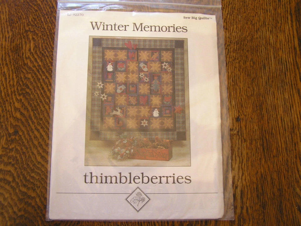 Thimbleberries “Winter Memories” Quilt Pattern LJ92270 64” ”