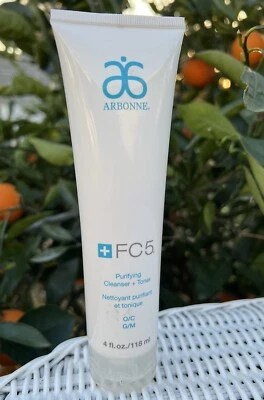 Arbonne FC5 Purificador Limpador e Toner 4 oz Selado Novo DESCONTINUADO Raro HTF - Imagem 1 de 4