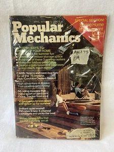 1975 Apr Popular Mechanics Magazine, Vtg - Car Tobacco Tech Alcohol Ads - Reader - Picture 1 of 4