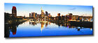 Leinwand Bild Frankfurt Skyline Panorama Mainhattan Wasser Stdte Deutschland