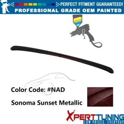 For 13-15 Nissan Altima Sedan OE #NAD Sonoma Sunset Metallic Trunk Spoiler W/LED Foto 1 de 4