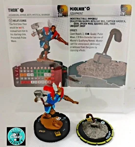HeroClix Thor 030 and Mjolnir s001 Marvel Collector's Trove Set New Super Rare - Picture 1 of 1