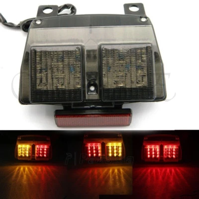 Luz trasera LED de humo señal de giro de freno para 94-03 Ducati 748 916 996 /02-04 998 Foto 1 de 4