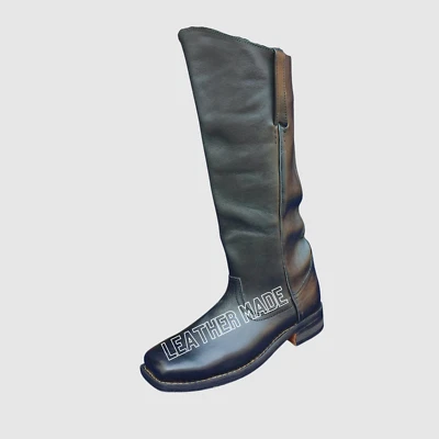 Bota de Caballería de la Guerra Civil, Botas de la Guerra Civil Americana Talla EE. UU. 5 a 15 Foto 1 de 3