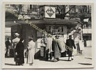 orig. Foto Kiosk Aral Zeitung Reklame Verkaufstand um 1955