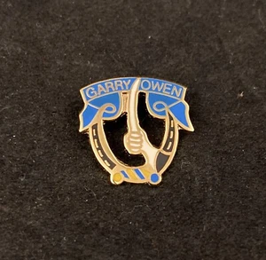 ๐US Army 7th Cavalry Garry Owen Military Hat Pin, Small, Mini Size, 11/16" - Picture 1 of 7