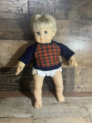 American Girl 15” Bitty Baby Twin Boy Doll Blonde Hair Blue Eyes - Image 1 of 4