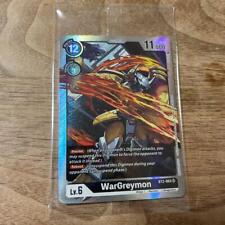 Digimon Card Game English Version War Greymonproduct Bandai JPN Limited Original