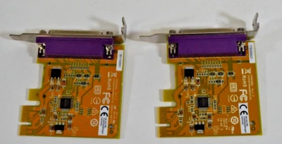 (Lot of 2)HP Parallel PCIe X1 Port Card 801549-001 797601-001 - Image 1 of 3