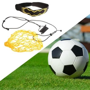 Football Kick Trainer Soccer Bungee Trainer Portable Handsfree Solo Practice - Picture 1 of 7