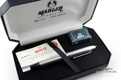 Pluma Estilográfica Arianne Shuttle Negra Plata Esterlina Marlen De Colección - ¡Rara! Foto 1 de 3