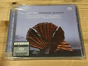 Britten String Quartets EMPEROR QUARTET ORIG 1st BIS SACD 1540 NEW SEALED - Picture 1 of 2
